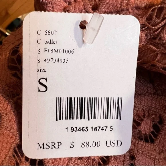 NWT Free People Adella Slip Dress Mid Length Small - Picture 3 of 3